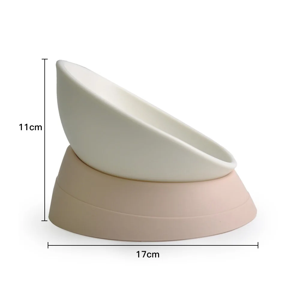 

Non-Slip Cat Bowls Bowls With Protect Cervical Stand Pet Food And Water Bowls For Cats Dogs Feeders Cat Bowl Appliance For Pet