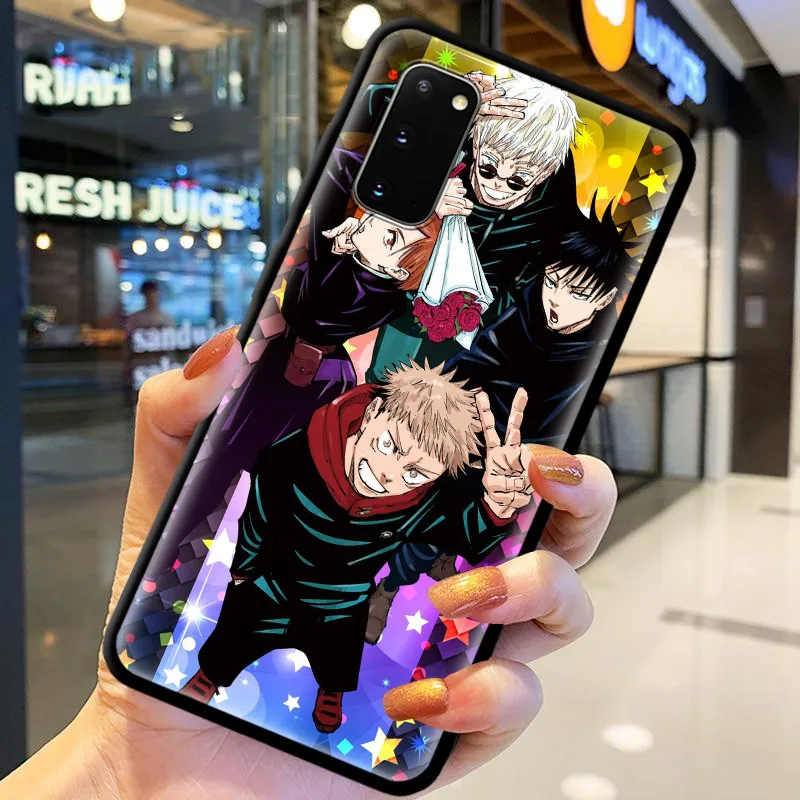 

Jujutsu Kaisen Silicon Shell for Samsung Galaxy S20 FE S21 Ultra 5G S8 S9 Coque for SAMSUNG S10 S20 Plus S10e TPU Case