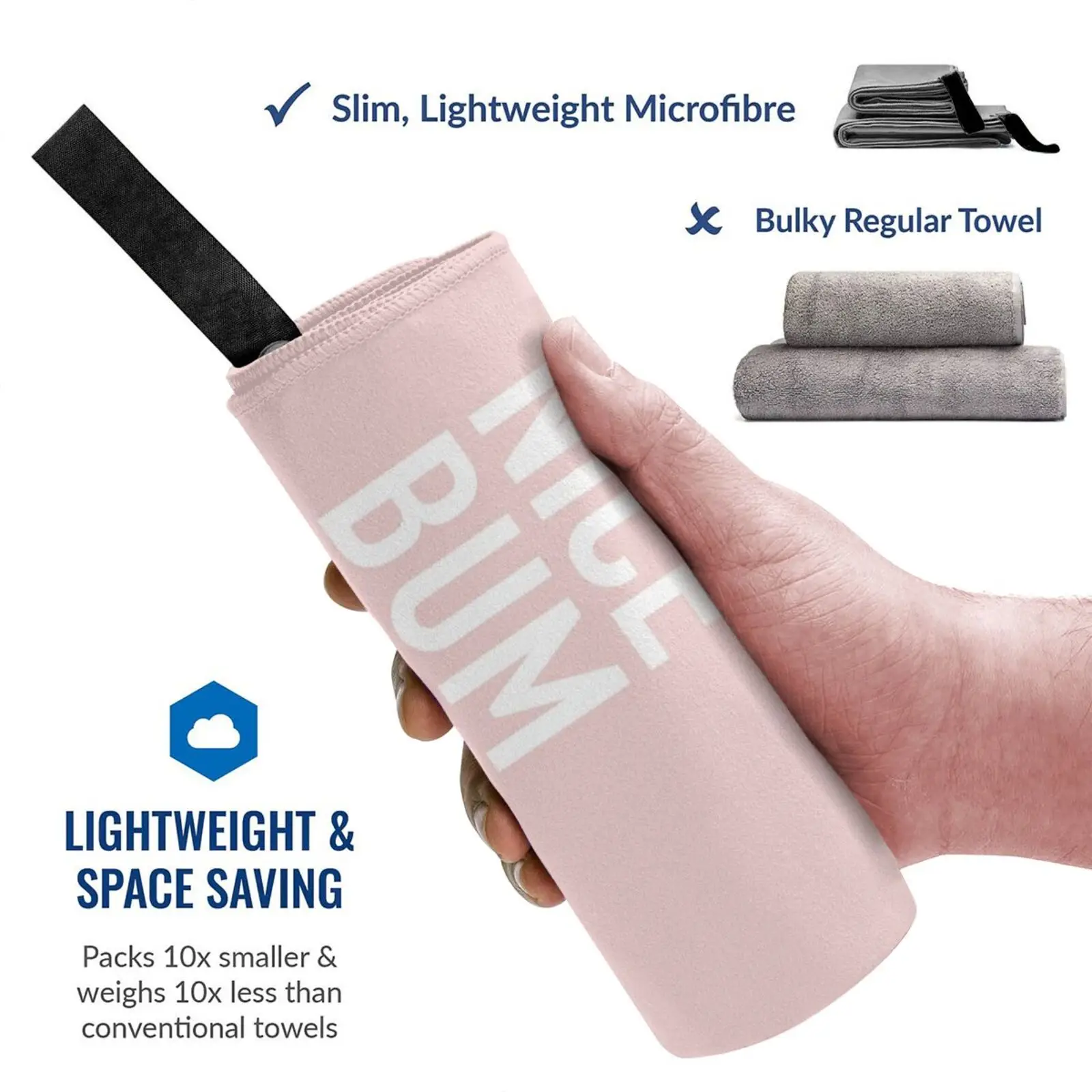 Хорошее быстросохнущее полотенце портативное для спортзала ванны занятий