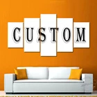 5 шт., настенная Картина на холсте, без рамки