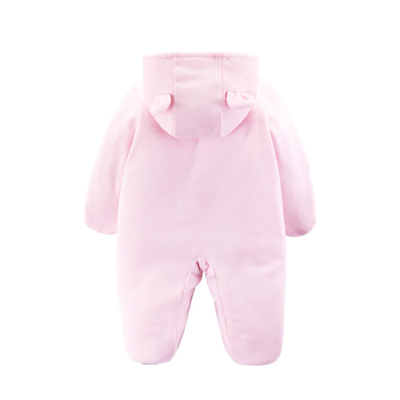 Детский цельный комбинезон зимняя Плотная хлопковая куртка для девочек Теплая