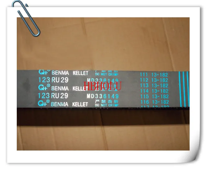 Ремень ГРМ OEM 76123RU29 SMD182293 для GWM Great Wall Haval 4G6 DELICA CHERY|belt belt|belt timingbelt h |