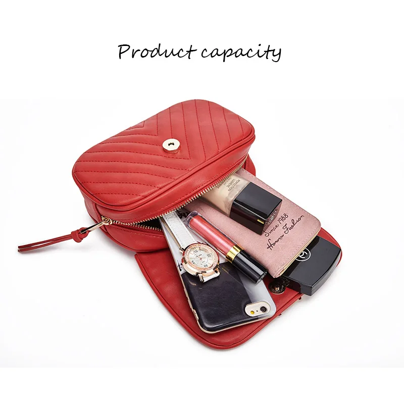 Поясные сумки для женщин на молнии телефон кошелек сумка плед из искусственной