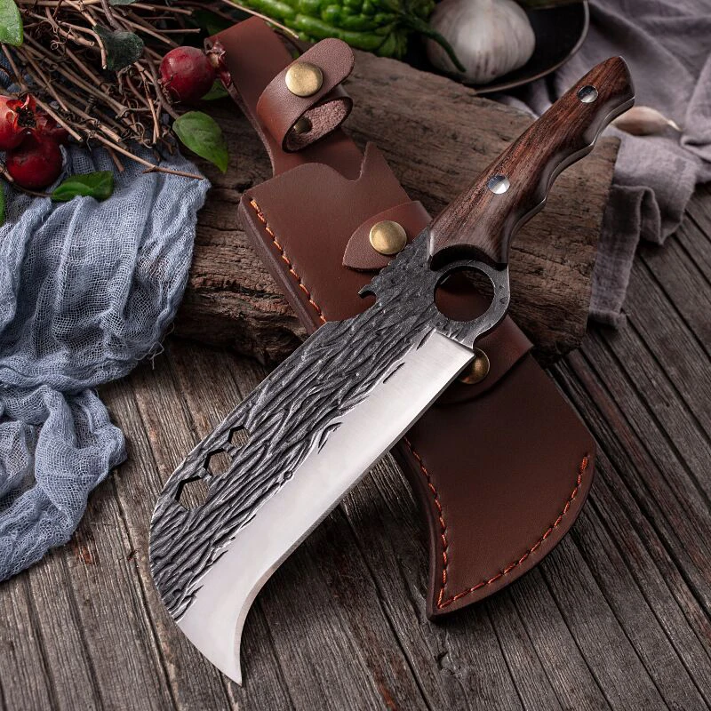 

Outdoor firewood sickle hook knife chopping chicken and duck small machete felling open mountain road thickening firewood knife
