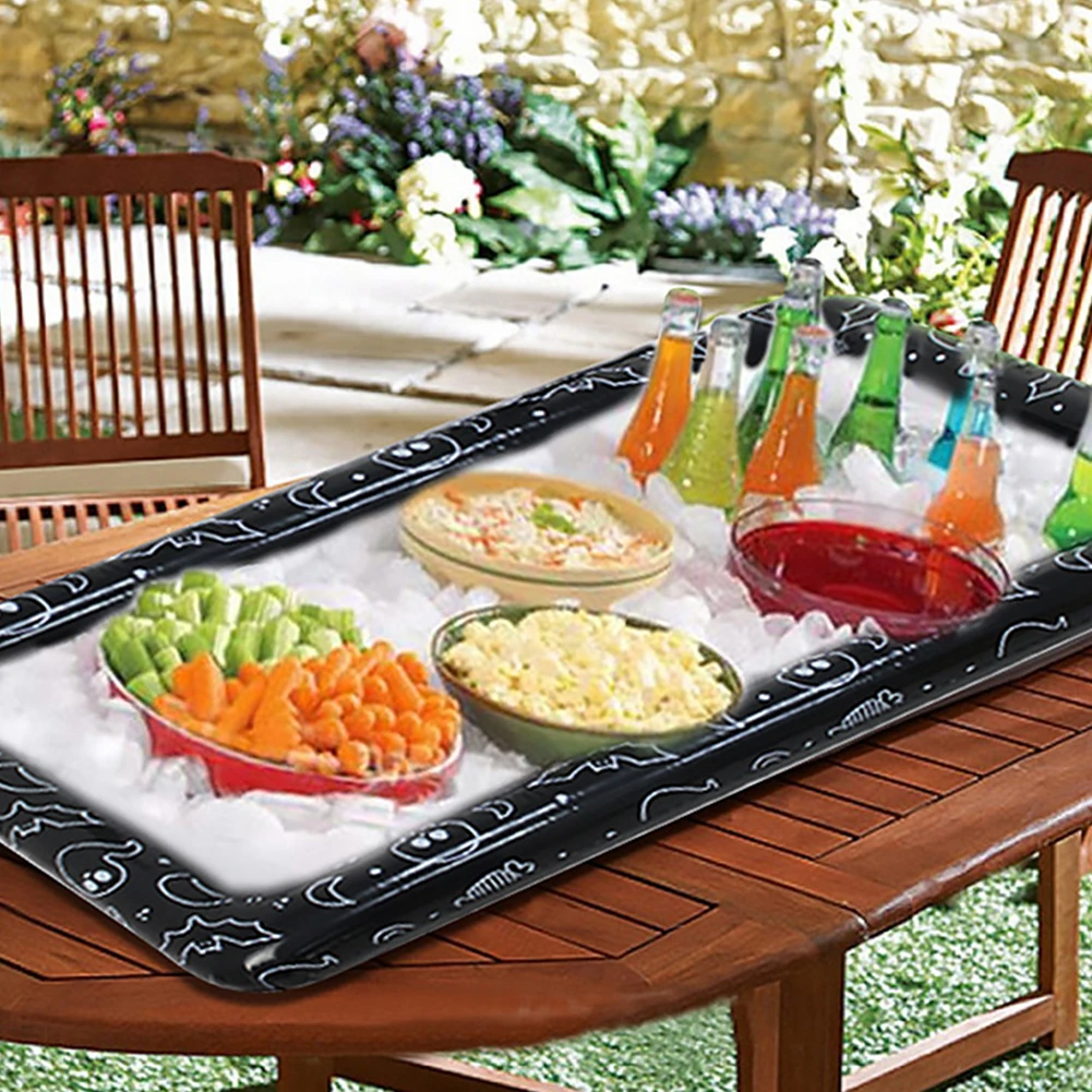 Надувной пивной стол для бильярда надувной матрас ведро льда сервировка/Салат