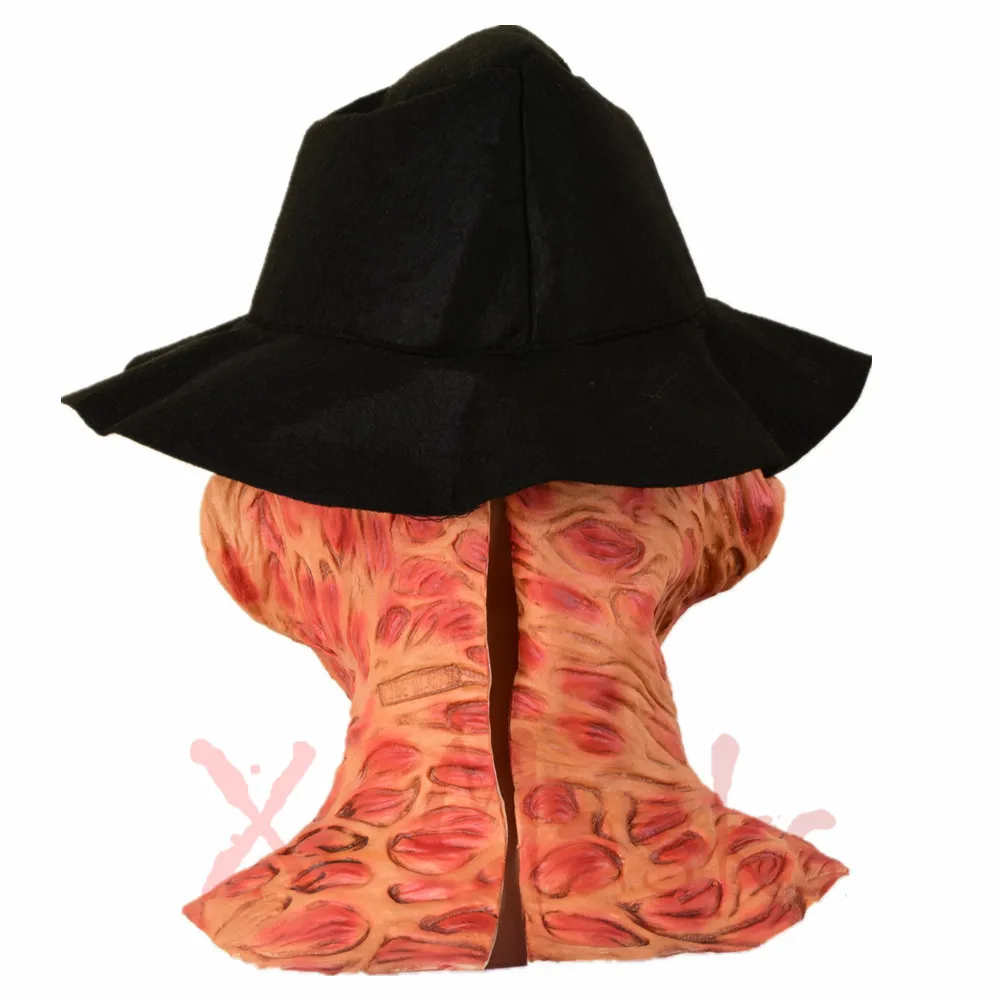 Новая маска Фредди Крюгера со шляпой лапой латексный костюм для взрослой