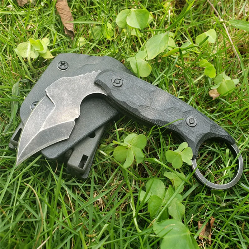 Керамбитовый Ножи коготь Единорог AUS 8 лезвие G10 ручкой охотничий Карманный