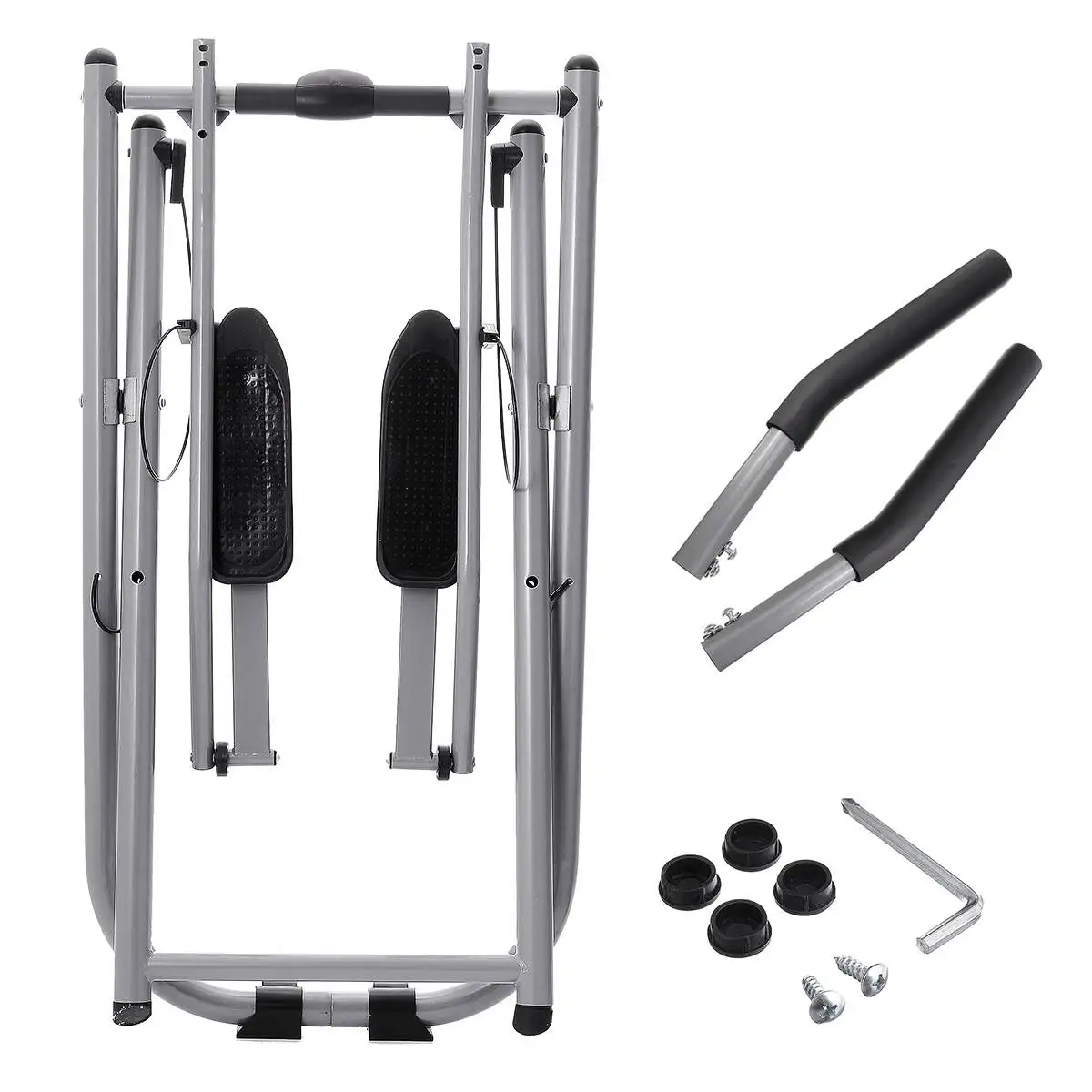 

Foldable Pipe Air Walker Steppers Home Gym Elliptical Exercise Machine Handrail Slimming Workout Trainer Fitness Equipments