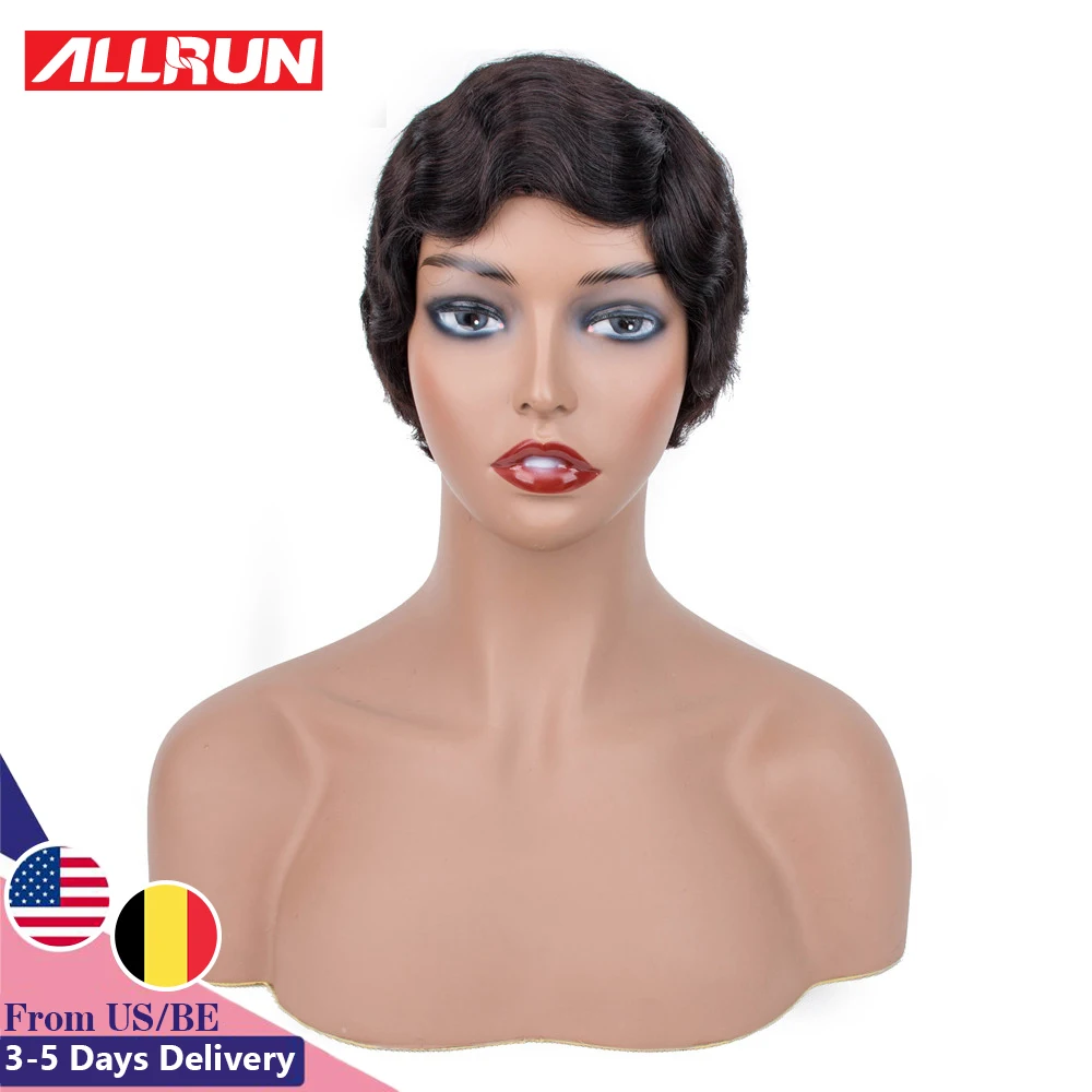 Бразильский короткий Боб 13*4 Кружева спереди человеческие волосы парики