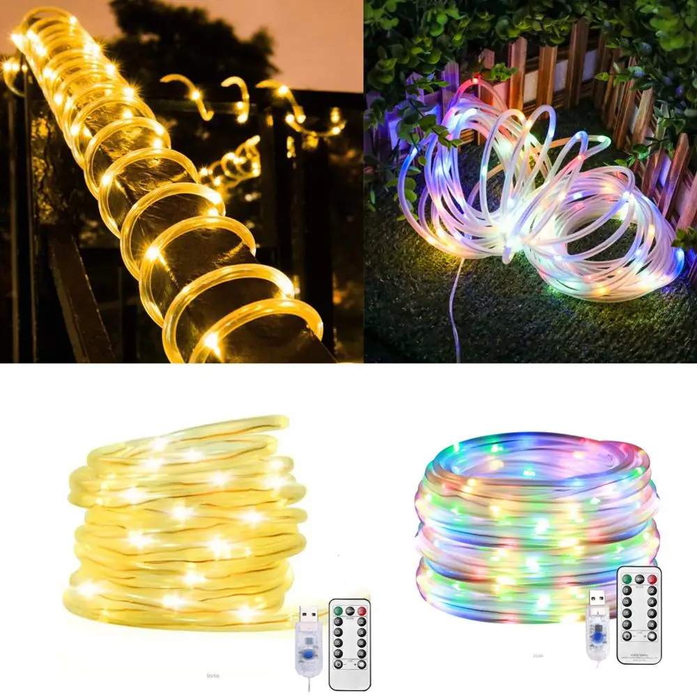 Светодиодная трубчатая гирлянда s 33 фута 100 светодиосветодиодный для внутреннего