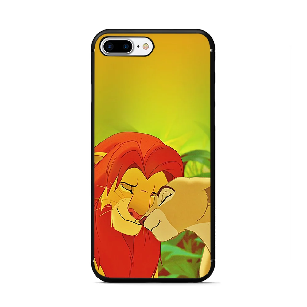 B8 Le roi lion чехол для iphone 7 plus Мягкий ТПУ чехол для телефона iphone 6 7 6s 7 plus X XR XS MAX Lion King nala simba timon coque - Цвет: B8