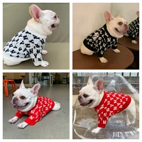 pet dog sweater french bulldog chihuahua small and medium sized dog clothes pet jacket s xxl autumnwinter sweater sweater