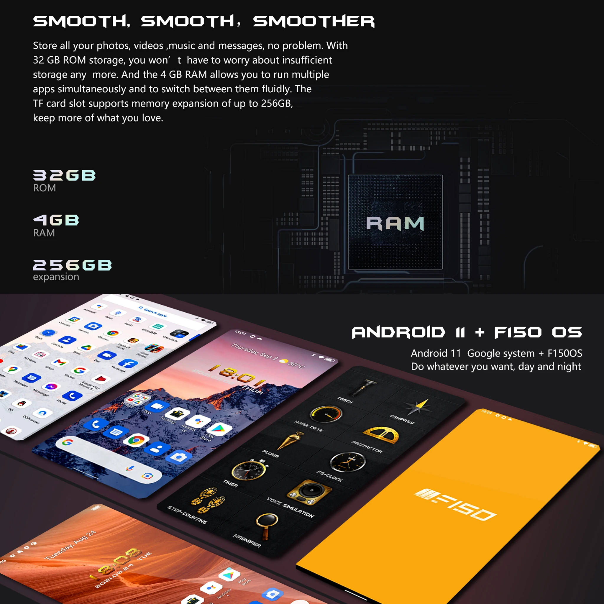 IIIF150 H2022 Rugged NFC Smartphone 5.5