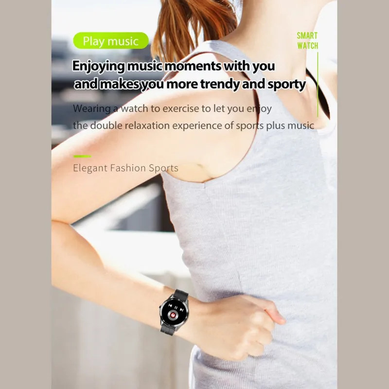 

1.28 Fitness Sport Watch for Android IOS Smart Watches Heart Rate Blood Pressure Measure Band Health Smart Wristband IP67 HOT