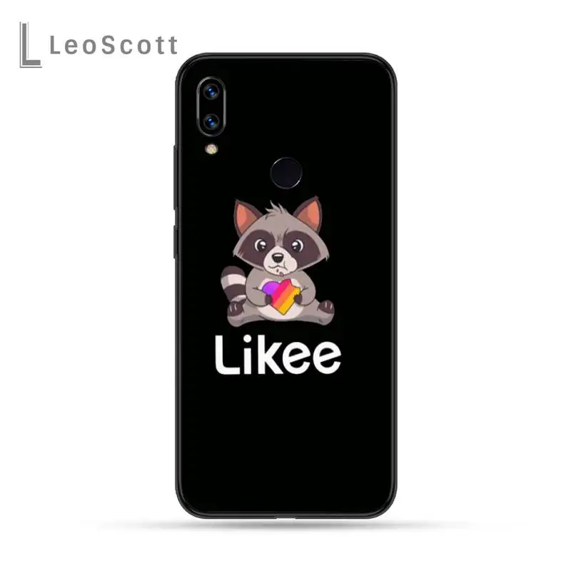 

fashion Likee cat bear love heart Phone Case For Xiaomi Redmi Note 4 4x 5 6 7 8 pro S2 PLUS 6A PRO