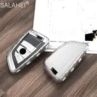 Модный мягкий ТПУ чехол для ключа ТПУ для стайлинга автомобиля чехол для ключа для BMW X5 F15 X6 F16 G30 7 серии G11 X1 F48 F39 автомобильные аксессуары без ключа