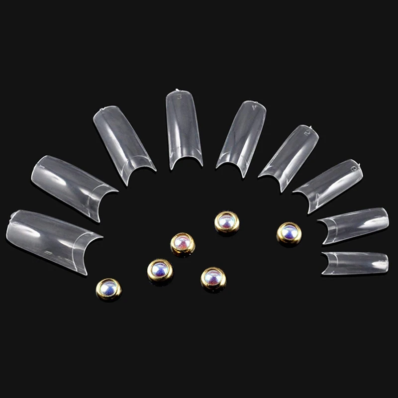 5 мм стикер для дизайна ногтей Наклейка на кончик 3D блестки маникюрные шпильки DIY