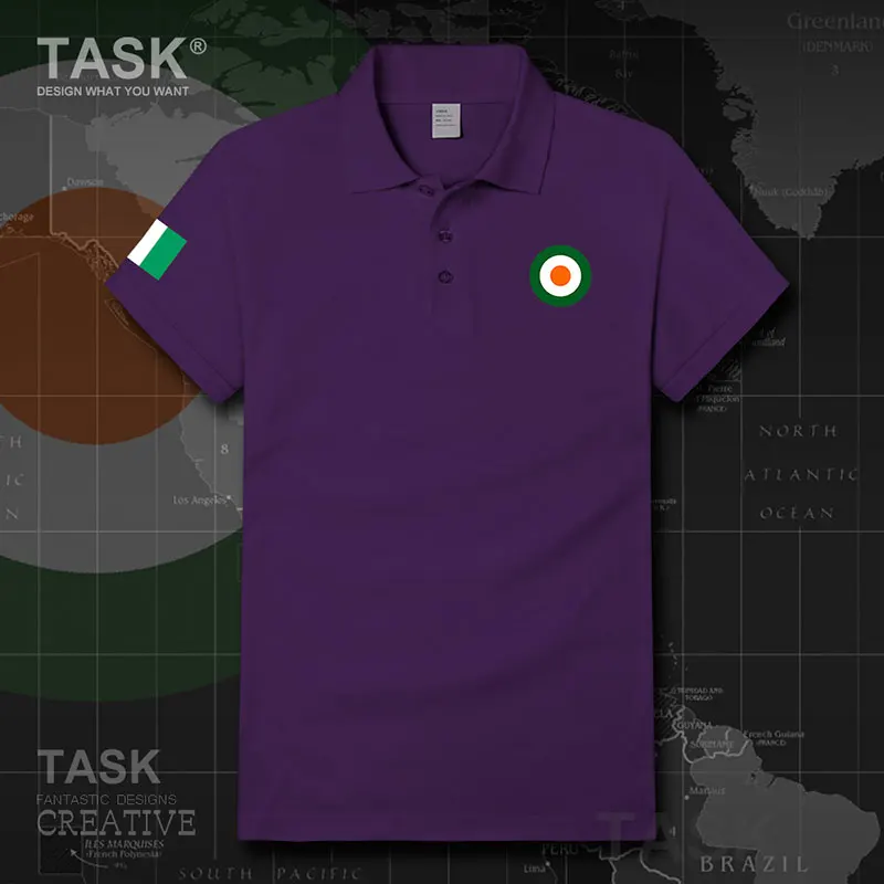 Рубашка-поло с коротким рукавом хлопок спортивные футболки повседневные модные