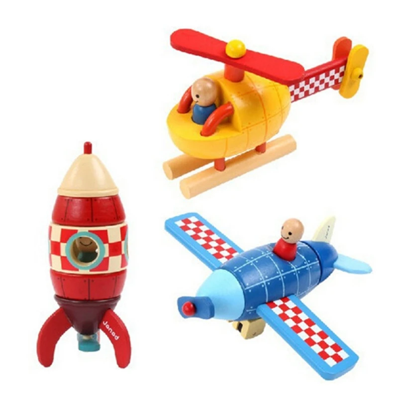 

T8ND DIY Disassembled Magnetic Stacking Learning Sensory Blocks Early Education Toy