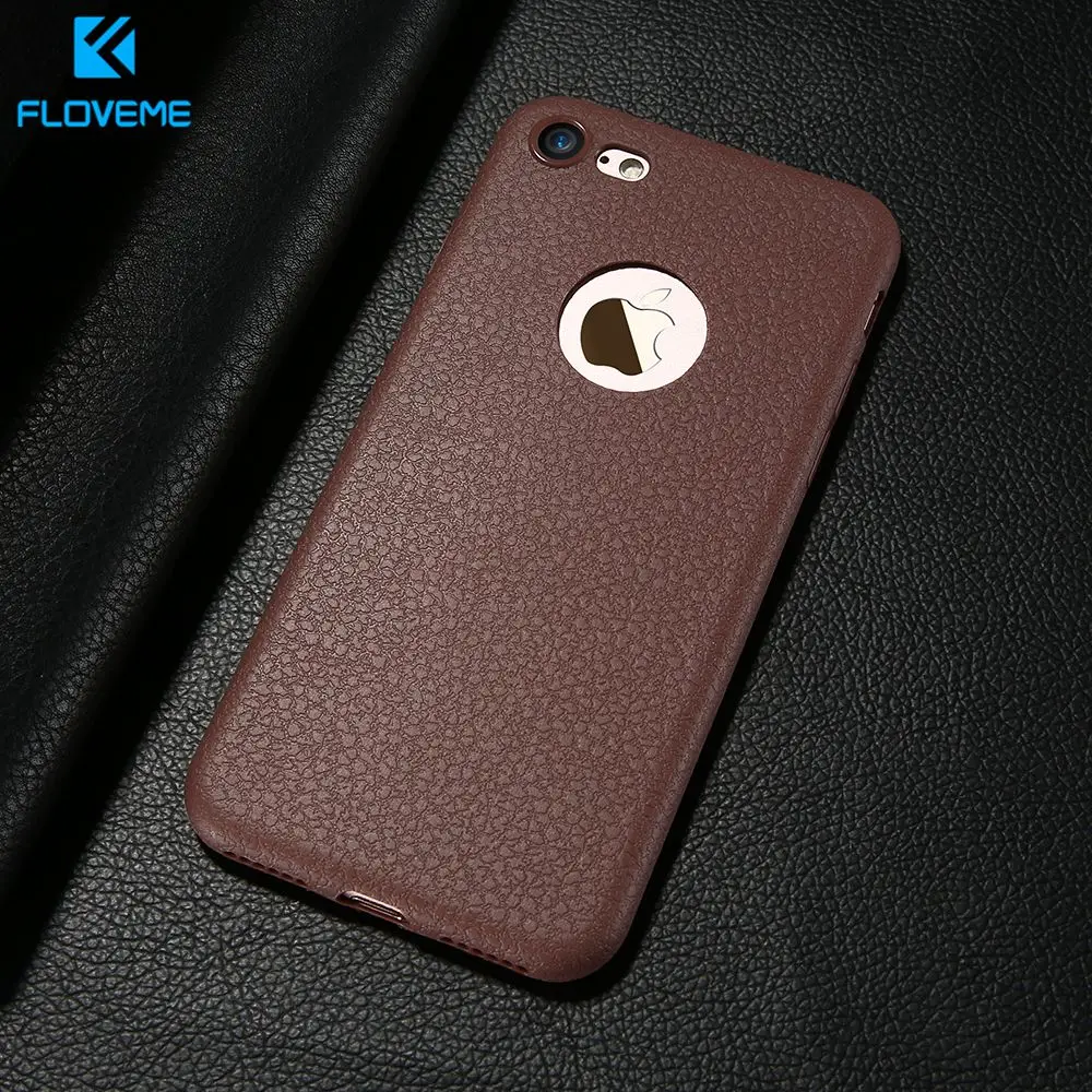 Кожаный чехол FLOVEME для iPhone 11 8 plus XS Max мягкие чехлы 7 задняя крышка pro iphone X XR