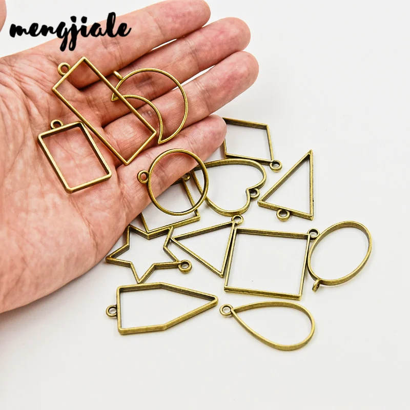 MENGJIALE 14 шт./лот набор геометрических форм металлических рамок Сделай Сам