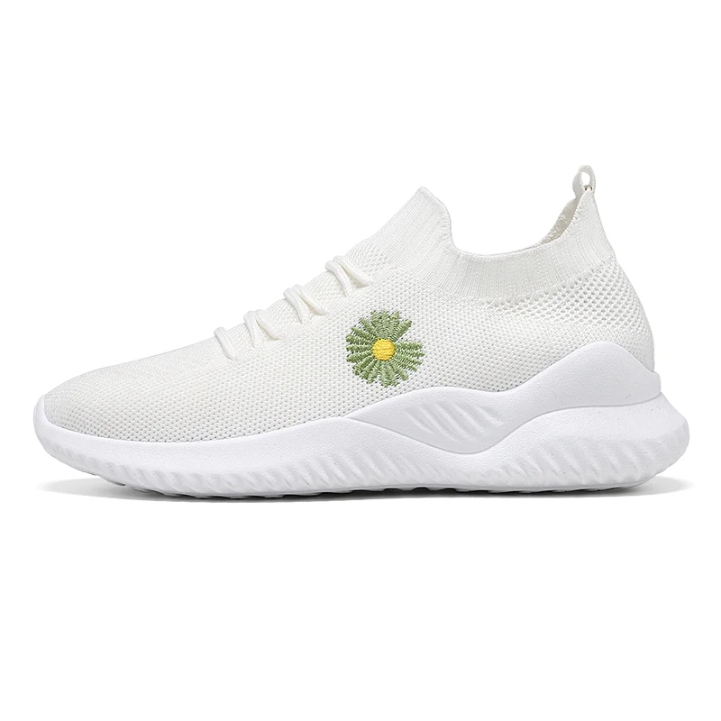 Модная летняя Новинка 2020 женская спортивная обувь с кружевом для студентов
