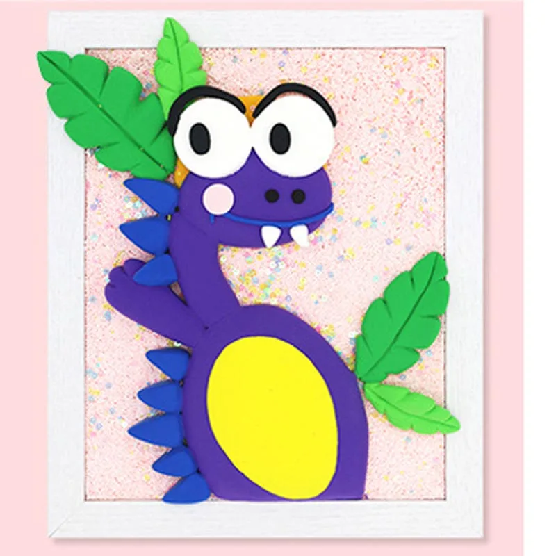 Craft Painting 13 Детские игрушки для девочек Материалы для творчества много Глины живопись DIY Детская Игрушка Искусство и ремесла для детских игрушек Детский сад Новинка - Цвет: Craft Painting 13