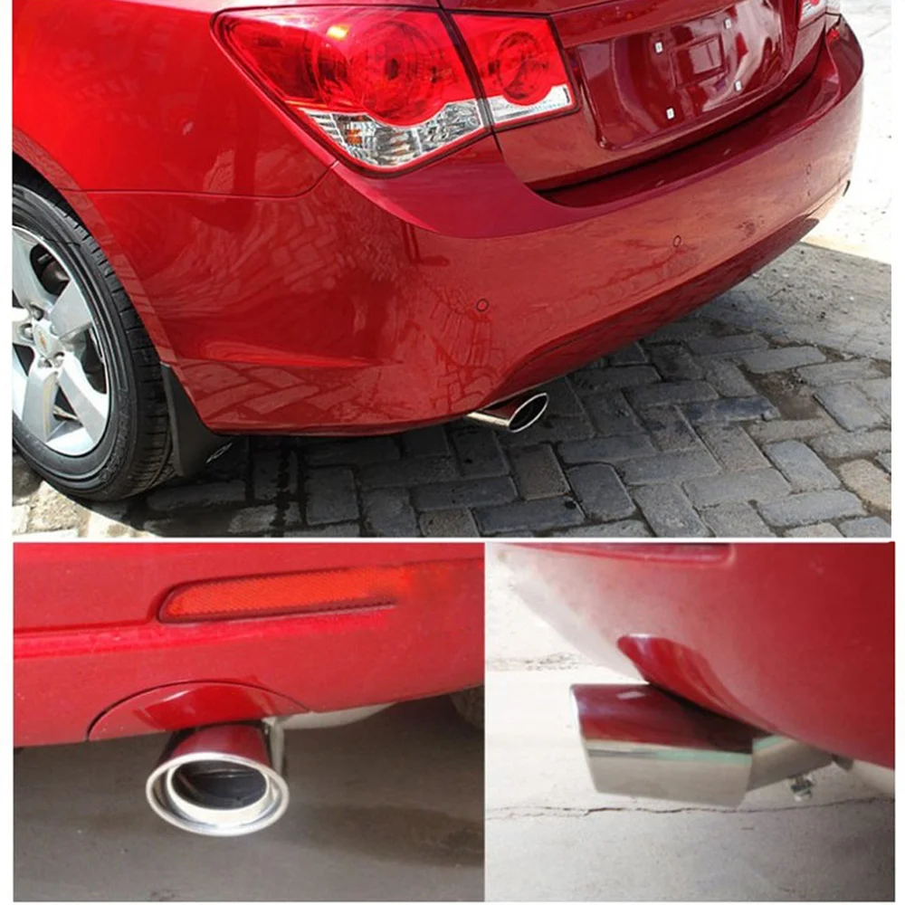 Наконечник глушителя выхлопной трубы DSYCAR Универсальная насадка на глушитель из