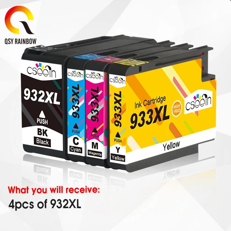 Чернильный картридж 932 933 для принтеров HP XL 6100 6600 6700 7110 7610 7612 7510 | Компьютеры и офис