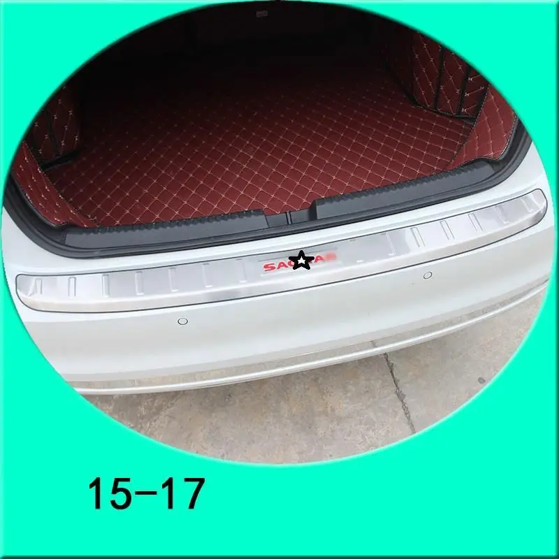Авто Автомобильный хромированный багажник задние панели внешние части