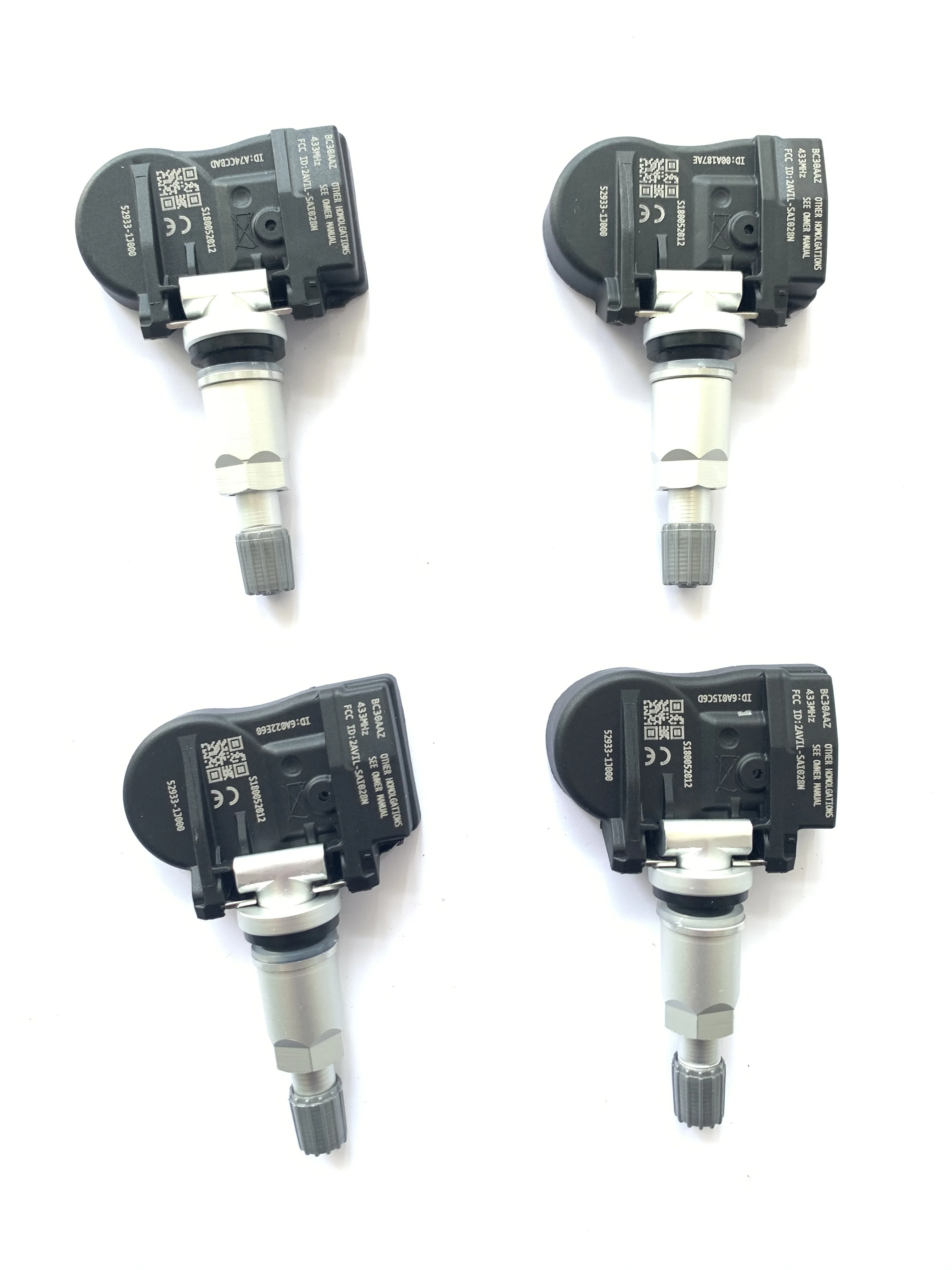 Датчик давления в шинах TPMS 4 шт./лот 433 МГц 52933-1J000 529331J000 для Kia Optima Hyundai i20 Sorento ix20 Venga |