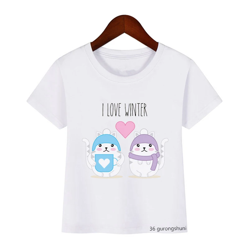 

Katzen and Katzenkaktus Cartoon Print Kid T-shirt Kawaii Boys T Shirt Summer Fashion Girls Tshirt High Quality Tops Newly