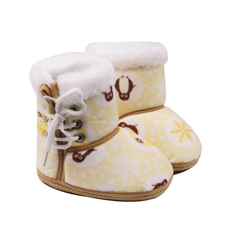 

Baby Boots Warm Winter Shoes 5 Styles Infant Toddler Newborn Kids Baby Shoes Cotton Padded Snowshoes Winter Warm Boots 0-12M