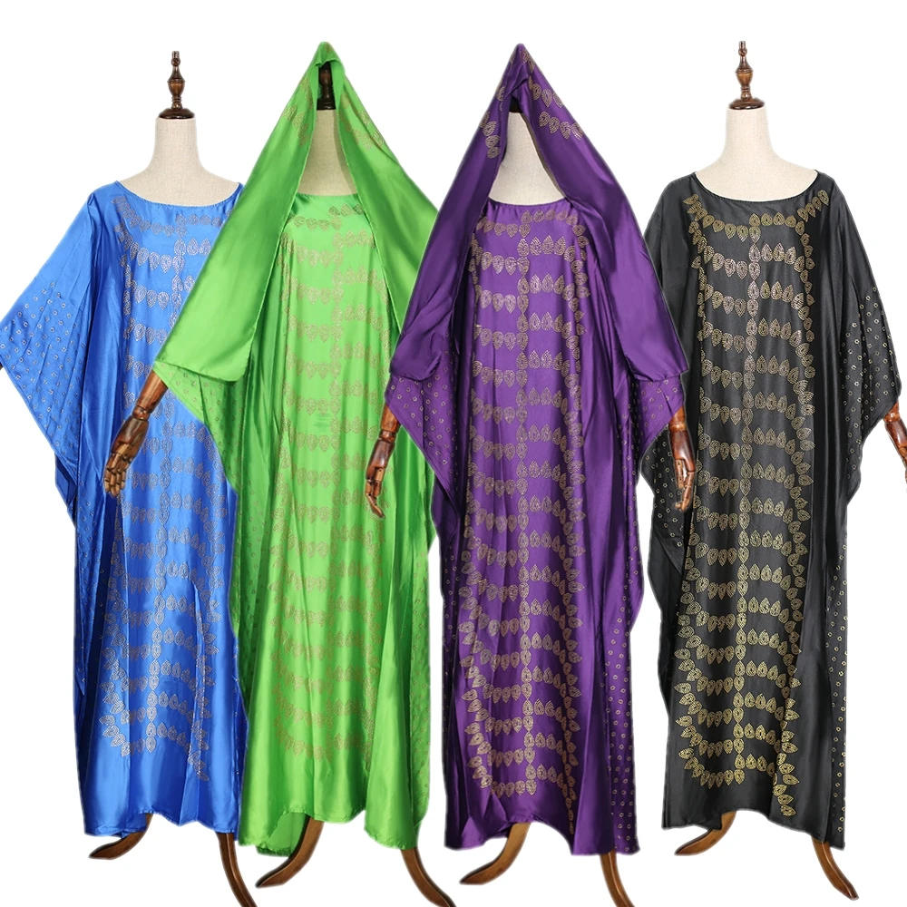 Женское платье-кафтан с рукавами летучая мышь Вечерние Платья-макси в