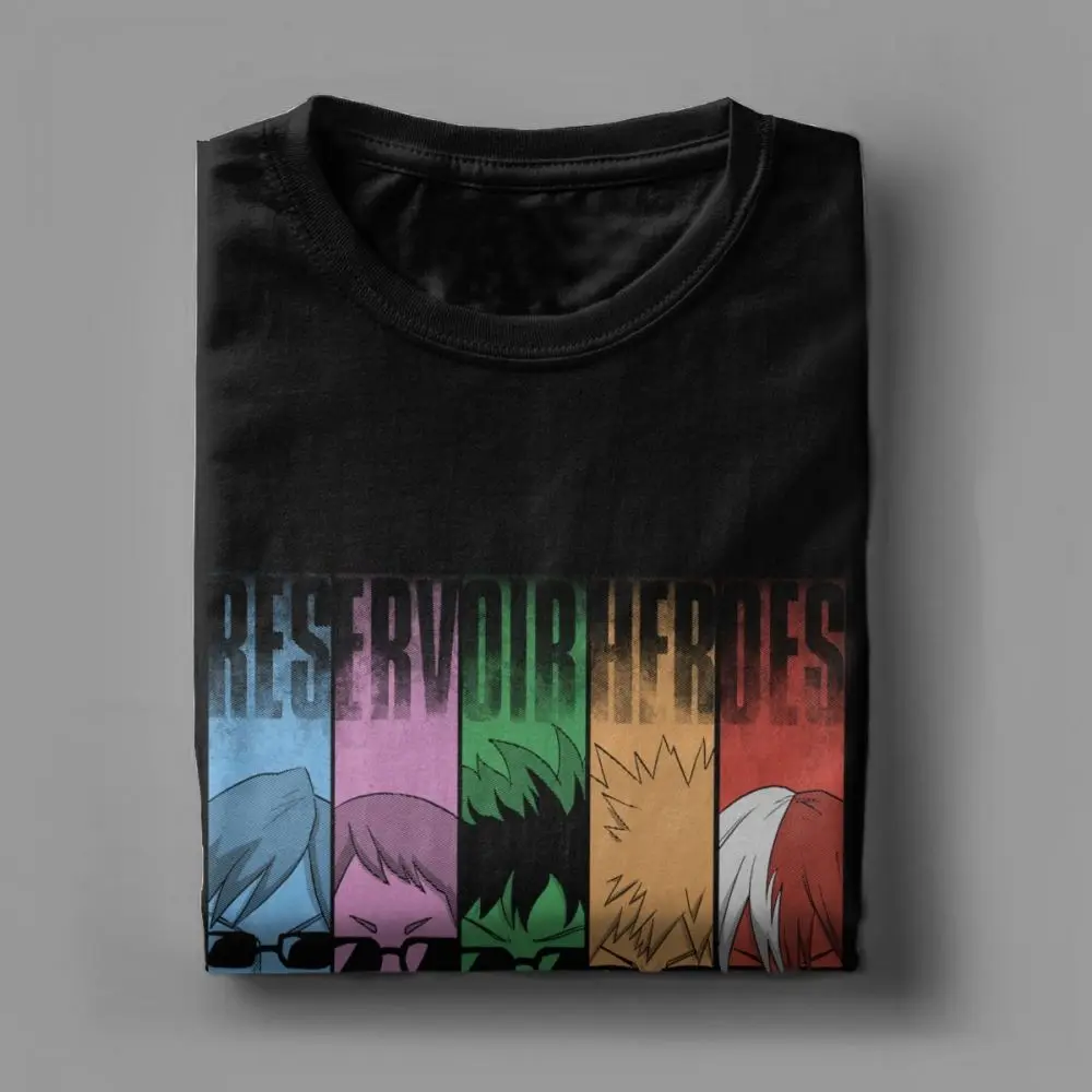 Мужские мой герой Футболка аниме резервуар футболка с именами героев игры