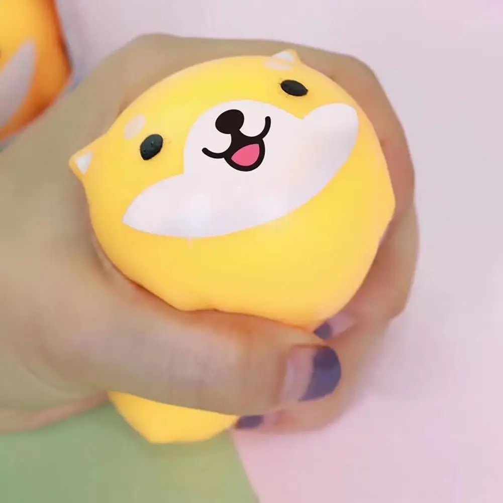 

Вентиляционный мяч игрушка милые Косплей Shiba «Лисья Секретная служба» (Inu Форма пинч музыка декомпрессионный детская игрушка