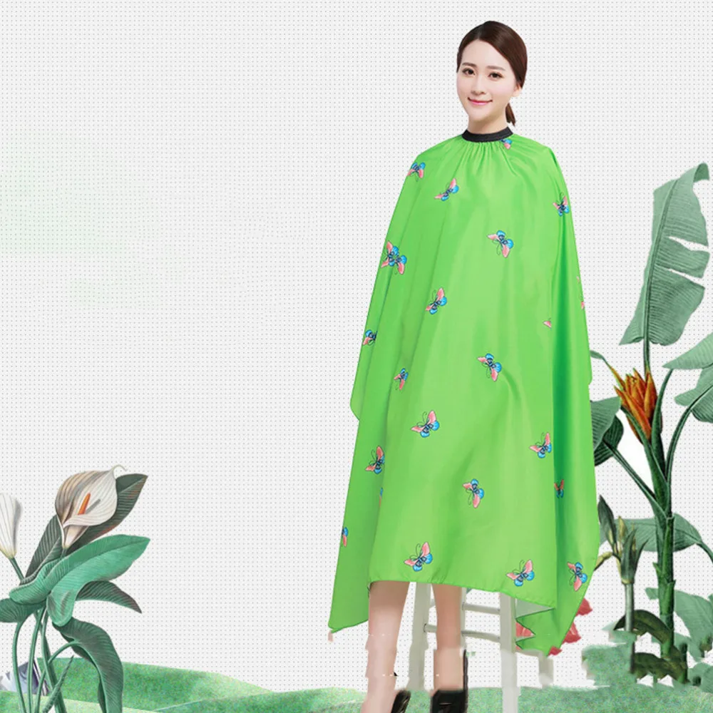 

Professional Hair Salon Cloth Hairdressing Cape Haircut Cape Cloak Haircut Gown Hair Styling Apron for Home Barber Shop (Random