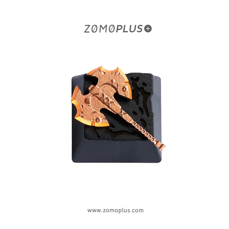 Zomo dota2 боевой ярость Artisan Keycap ЧПУ анодированный алюминий совместимый