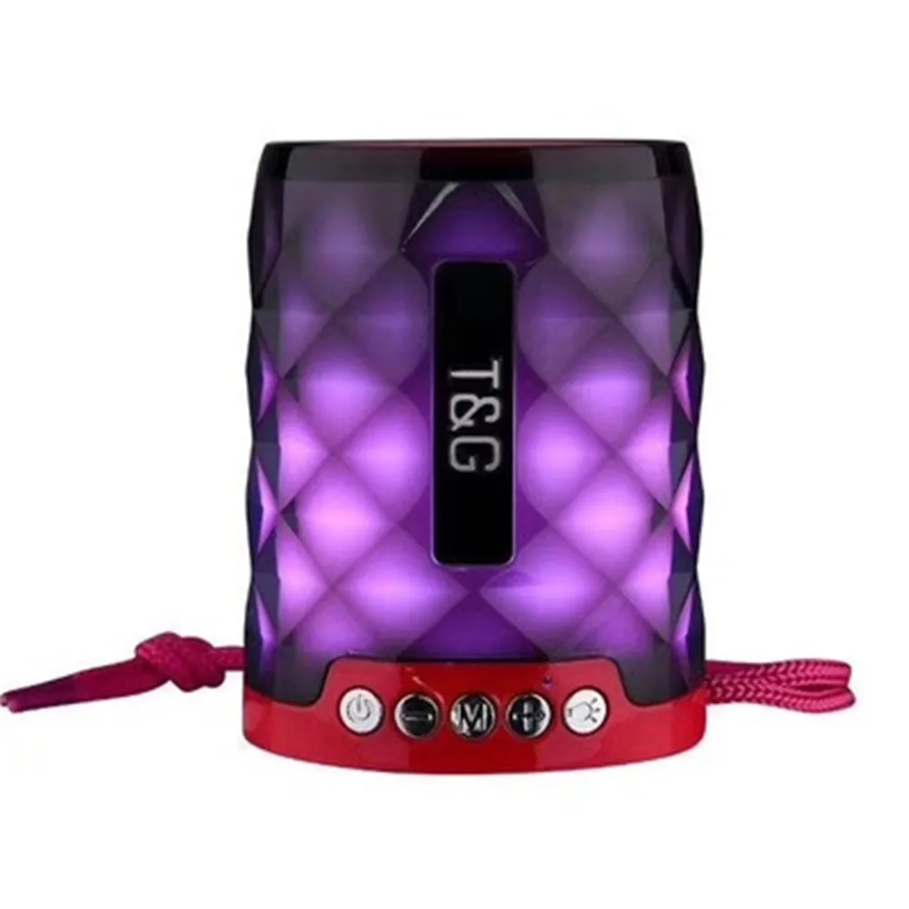 Новейший мини Bluetooth динамик TG 155 светодиодный светильник беспроводной
