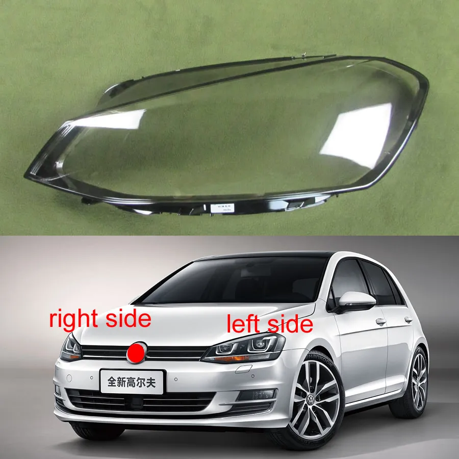 Для Volkswagen VW Golf 7 MK7 передняя фара крышка фары крышка оболочка маска абажур объектив стекло