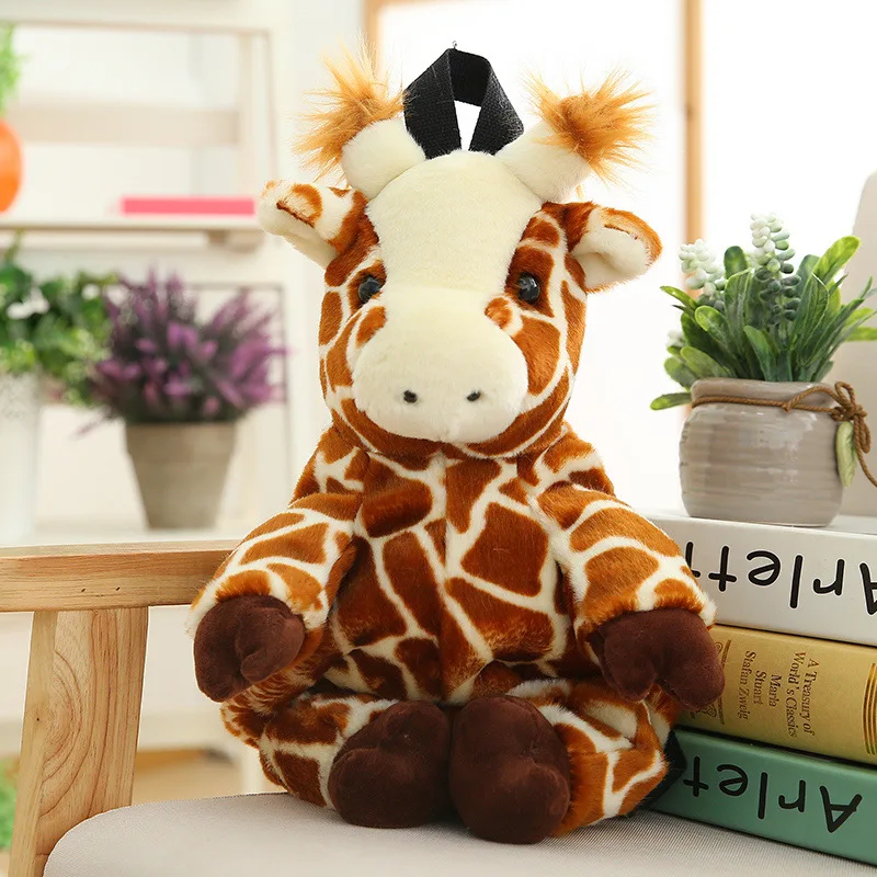Плюшевый Рюкзак Nice Huggable с имитацией животного Kawaii детские игрушки для детей