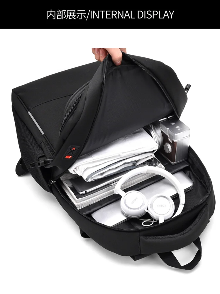 

16-Inch Large-Capacity Computer Trendy Travel Bag Casual High School Junior High School Student Schoolbag
