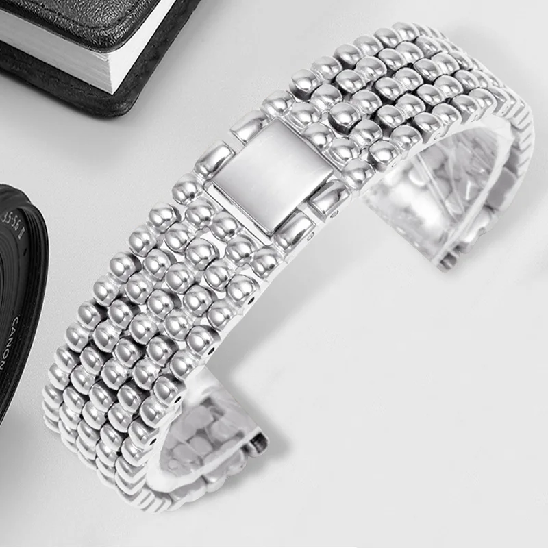 CICIDD Stainless Steel Watchband 12 14 16 18 20 Silver Golden Rose Gold Bracelet For CK A-rmani Lady's Watch Chain