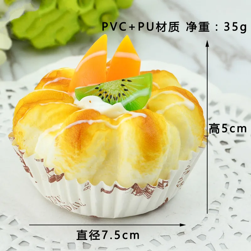 1 шт. искусственная имитация фруктового торта украшение для дома реквизит