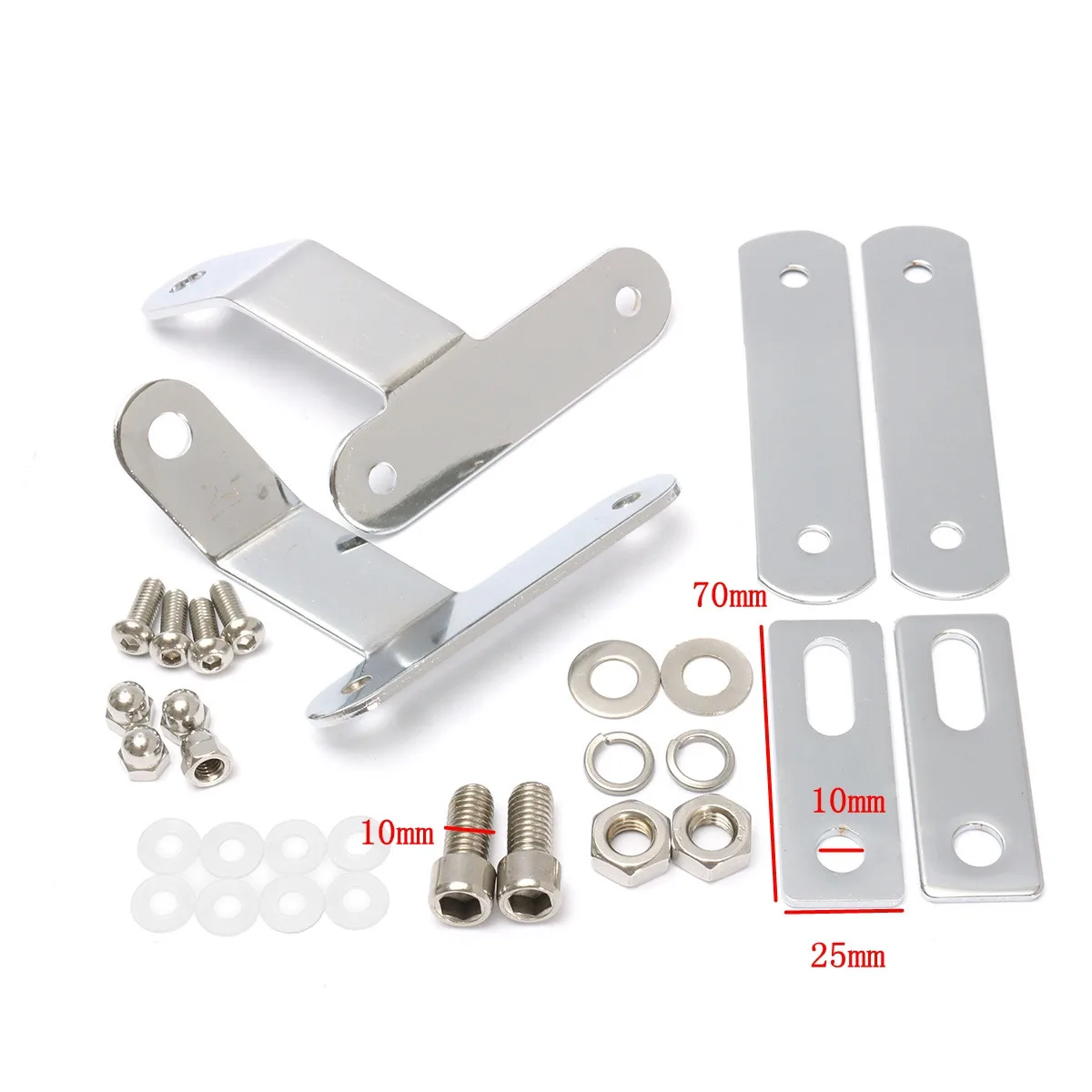 

New Motorcycle Hand Guard Handguard Wind Protector Shield For Honda for Harley 10mm
