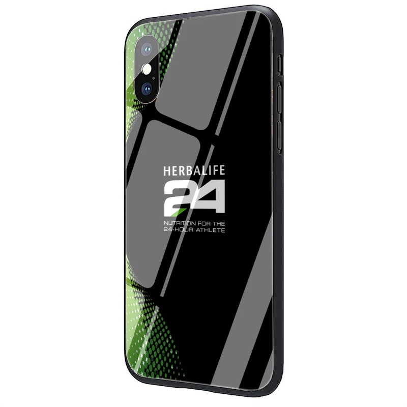 G1 EWAU черный и зеленый чехол для телефона из закаленного стекла Herbalife для iPhone 5 5S SE 6 6s 7 8 Plus X XR XS 11 pro Max - Цвет: G1