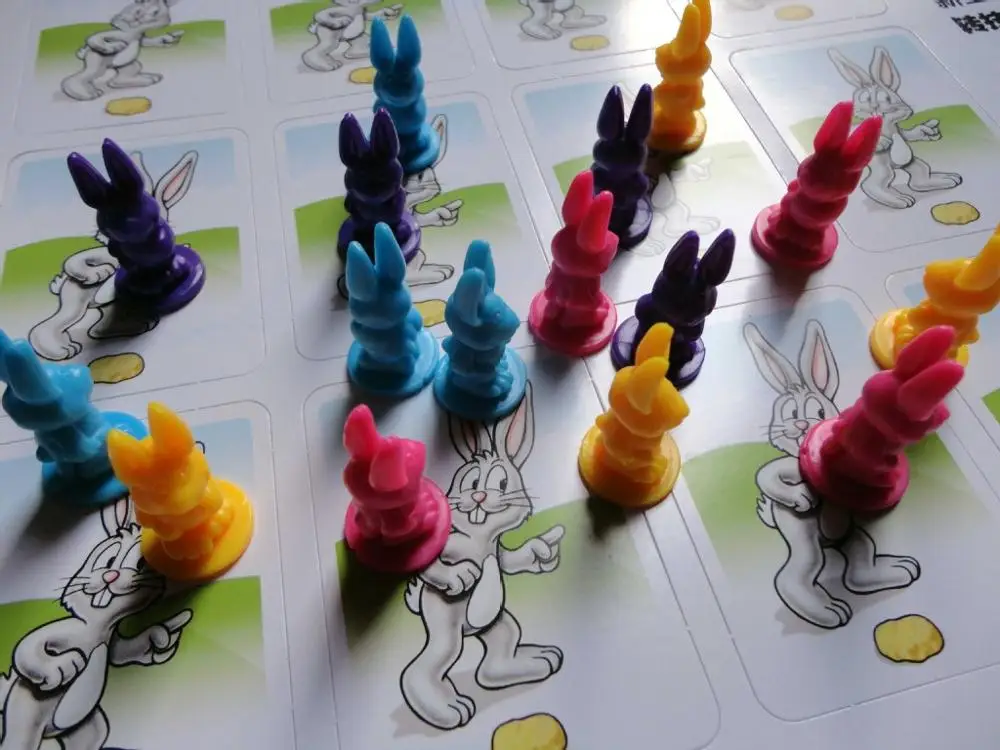 

Super Interesting Cross-country Rabbit Chess Rabbit Cross-Country Competition Children's Puzzle Toys Multi-parent-child Interact