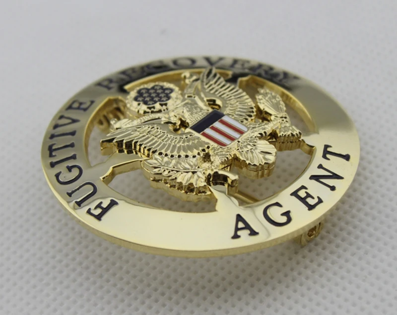 Копия Фильма Prop Pin Badge Collection значок агента по восстановлению беглецов|Значки| |