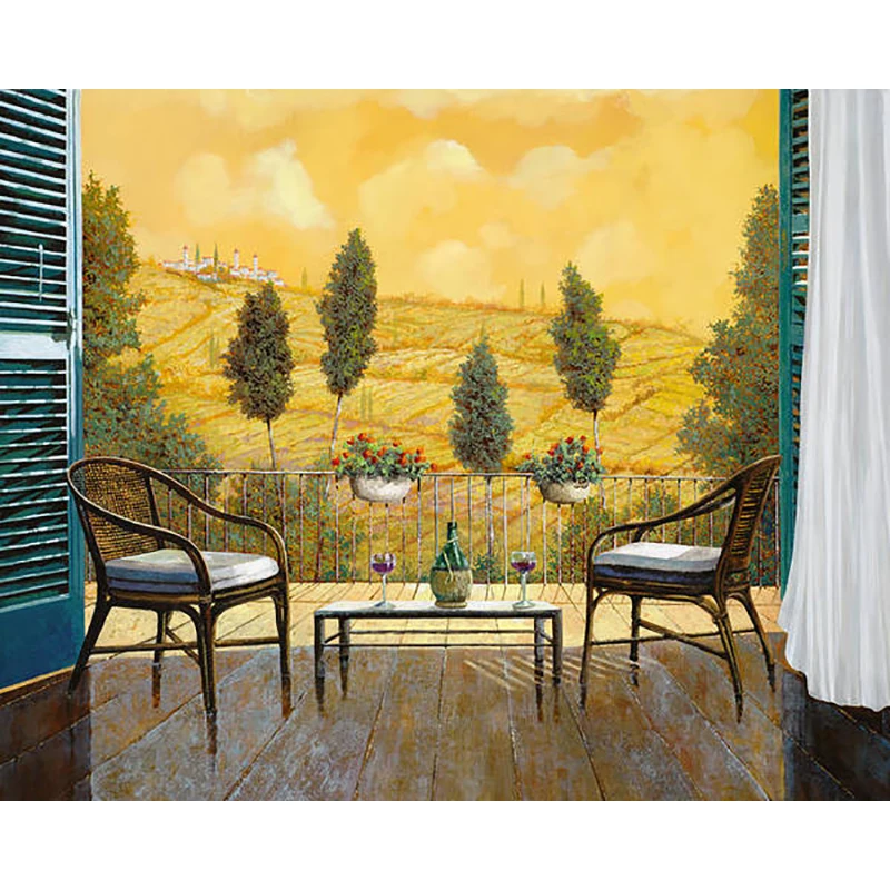 

Набор для рисования по номерам на холсте «окна»