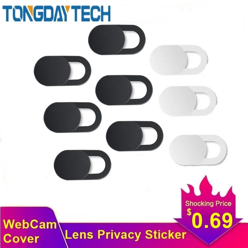Tongdaytech веб-камера крышка ультра тонкий затвор Магнитный слайдер крышка объектива камеры телефона для веб-Macbook iPad ноутбуки стикер конфиденциальности